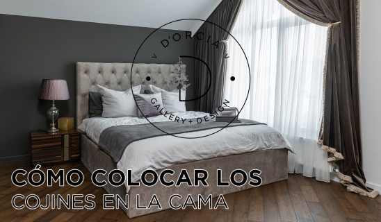 8 formas de colocar cojines en la cama