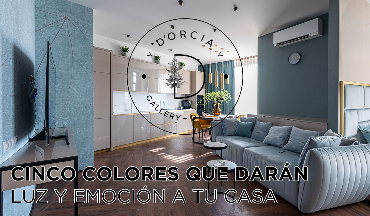 CINCO COLORES QUE DARÁN LUZ Y EMOCIÓN A TU CASA