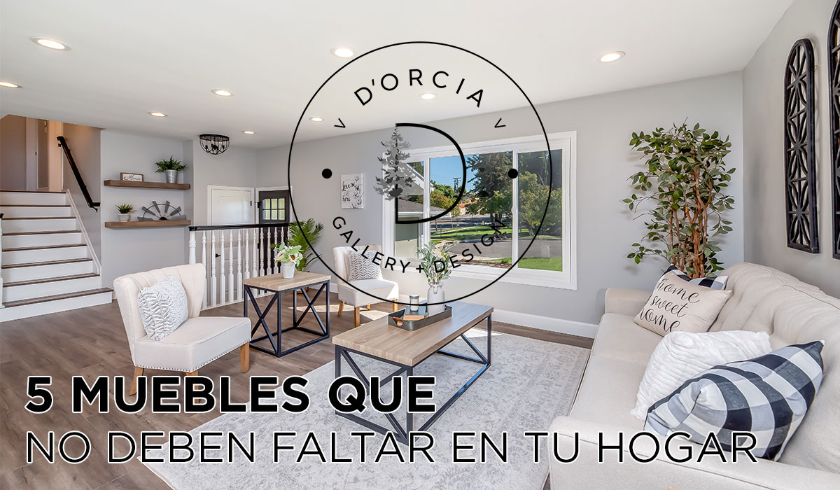 5 MUEBLES QUE NO DEBEN FALTAR EN TU HOGAR