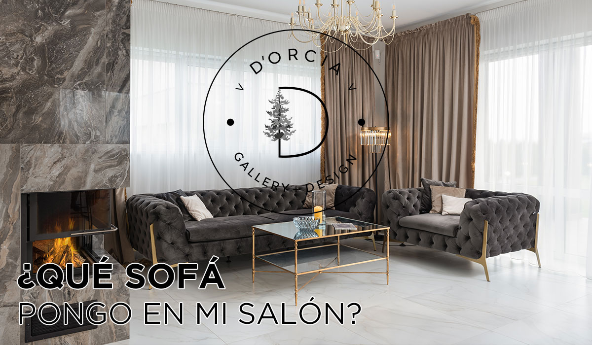 ¿QUÉ SOFÁ PONGO EN MI SALÓN?